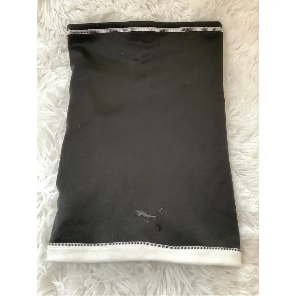 Puma Men's Black White Golf Performance Neck Warmer Athleisure Winter S5-19